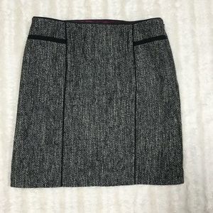 WHBM Lustrous Tweed Boot/Pencil Skirt - Sz 2